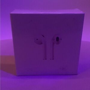 Sleek White Wireless Earbuds (pods)